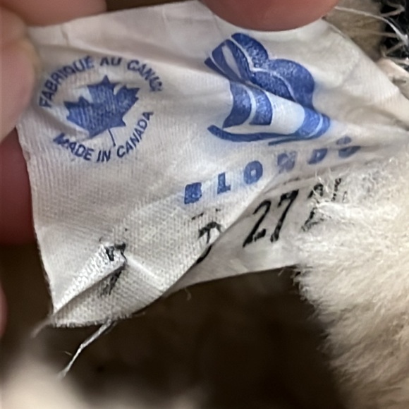 Blondo Waterproof Black Brown Lace up Genuine Shearling Leather Boots size 7 US - Picture 9 of 13